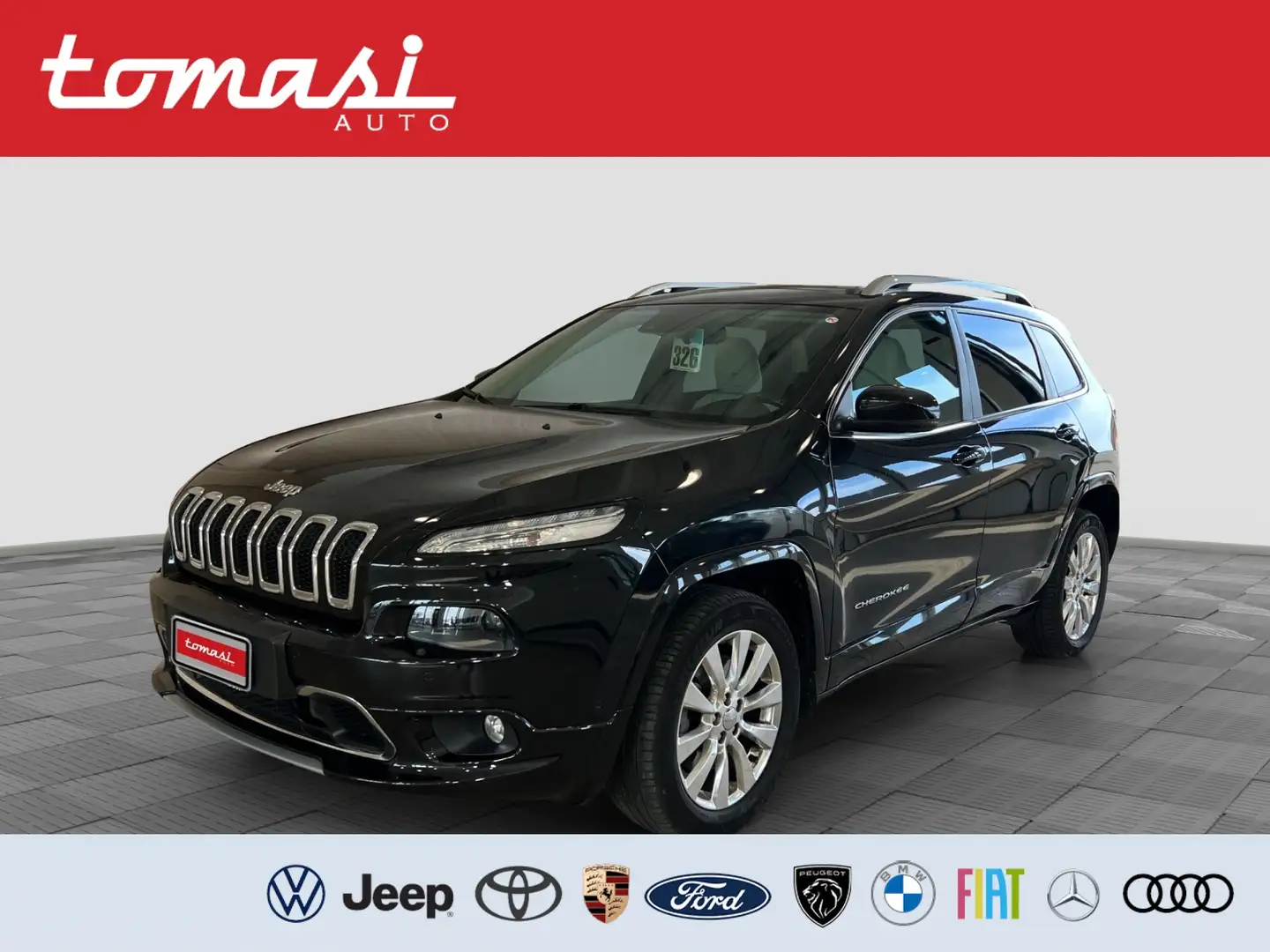 Jeep Cherokee 2.2 Mjt II 4WD Active Drive I Overland  TETTO PANO Nero - 1