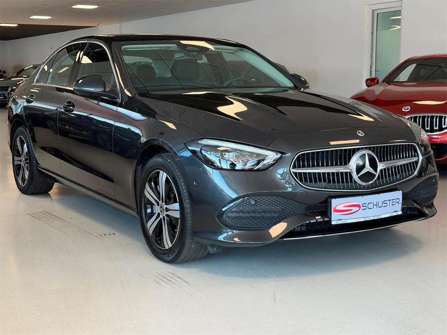 Mercedes-Benz C 300 e 25,4kWh **TEILLEDER**LED**KAMERA** Grau - 1