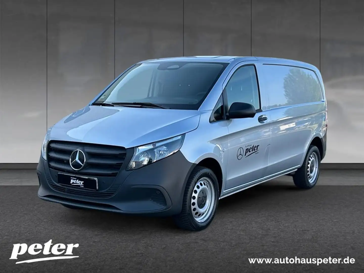 Mercedes-Benz Vito 110 CDI Kasten Kompakt +MBUX+SpurW+W-Paket Zilver - 1