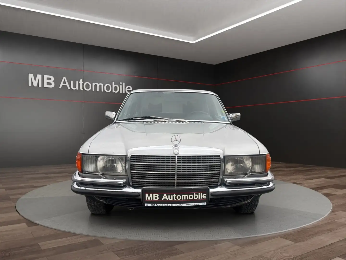 Mercedes-Benz 450 SEL Automatik/Klima/H-Kennzeichen Silber - 2