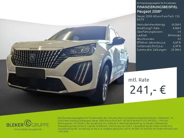 2024 Peugeot 2008 in White for sale