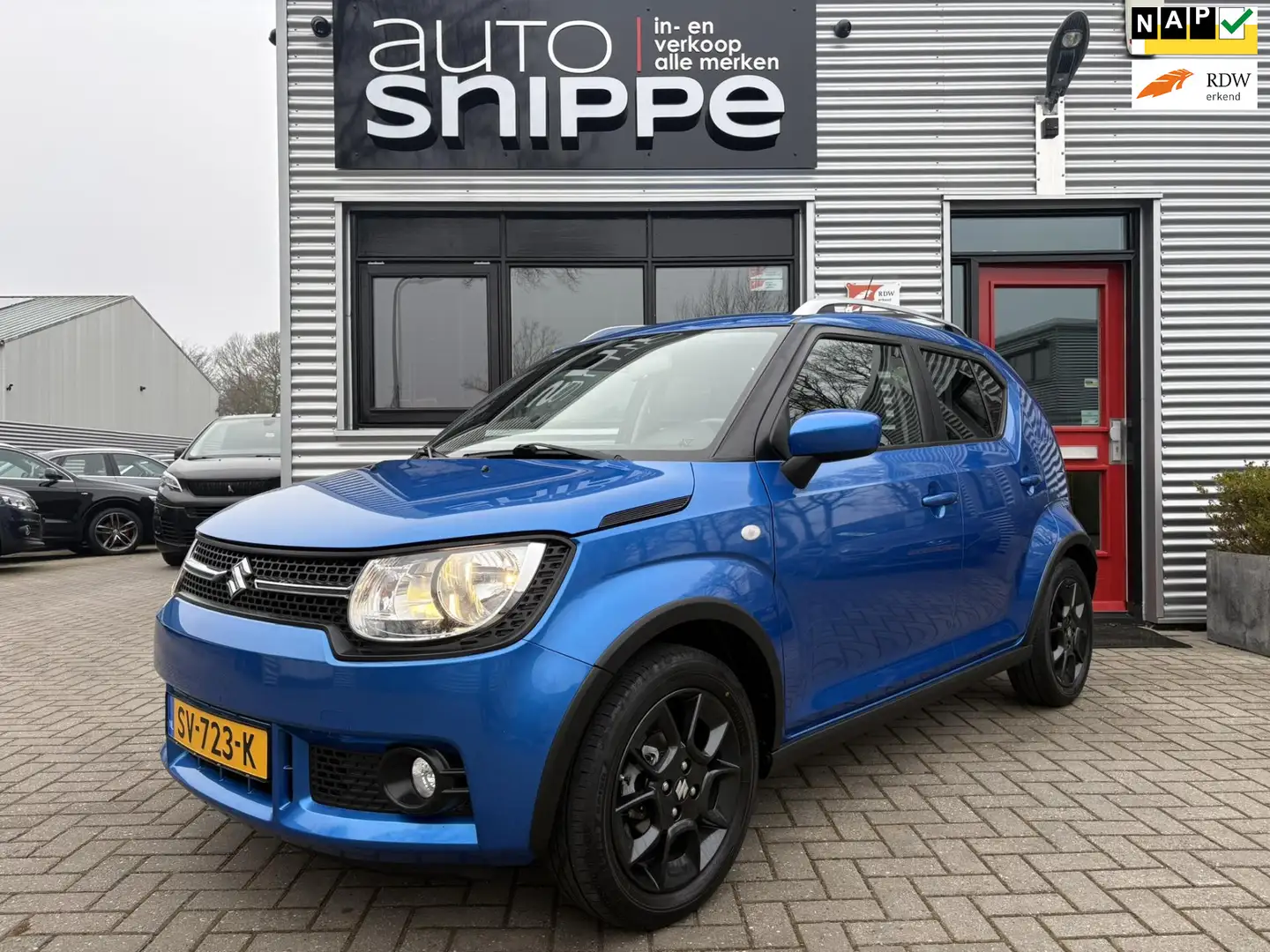 Suzuki Ignis 1.2 Select -AIRCO-NAVI-BLUETOOTH-CAMERA-CRUISECONT Blau - 1