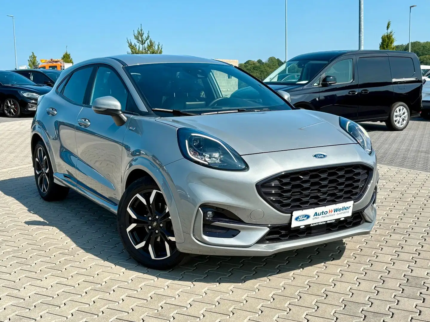 Ford Puma Hybrid ST-Line X 1.0 EcoBoost LED 1. Hand ! Silber - 2