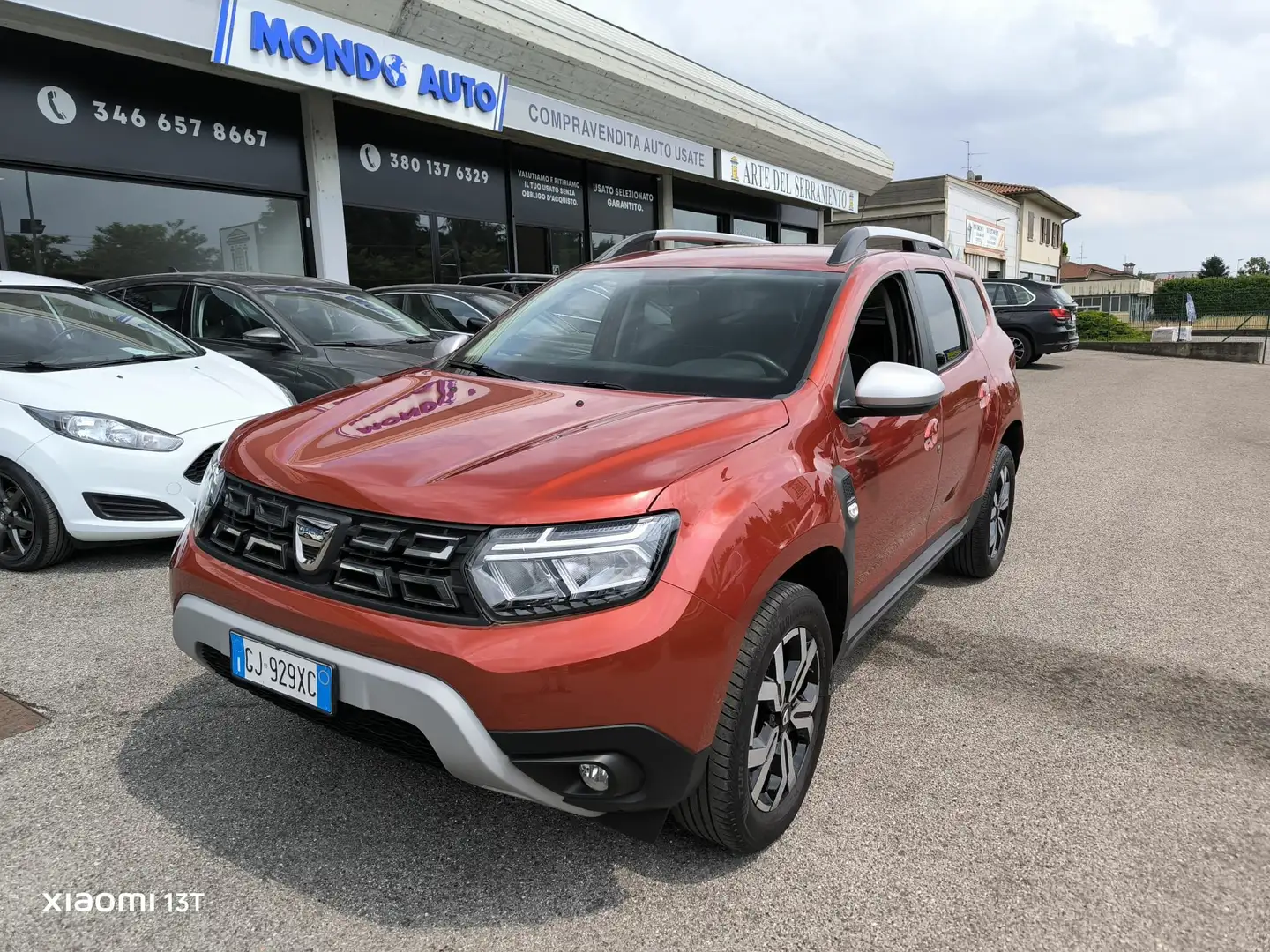 Dacia Duster 1.0 tce Prestige 4x2 90cv *NEOPATENTATI*LED*C-PLAY Rosso - 1
