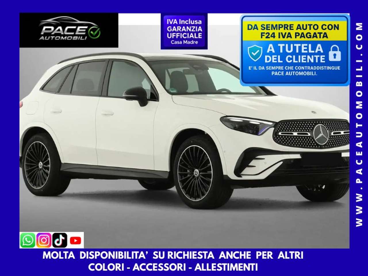 Mercedes-Benz GLC 200 4M NIGHT PACKET AMG PREMIUM TETTO WIDESCREEN PDC