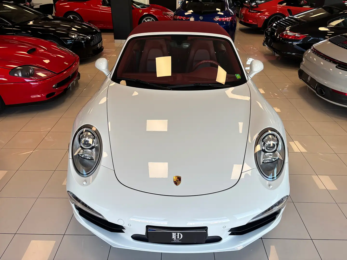 Porsche 991 911 Carrera 991 Cabrio 3.4 Carrera - UNI PROP Blanc - 2
