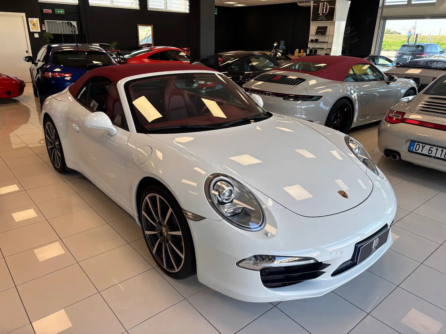 Porsche 991 911 Carrera 991 Cabrio 3.4 Carrera - UNI PROP Blanc - 1