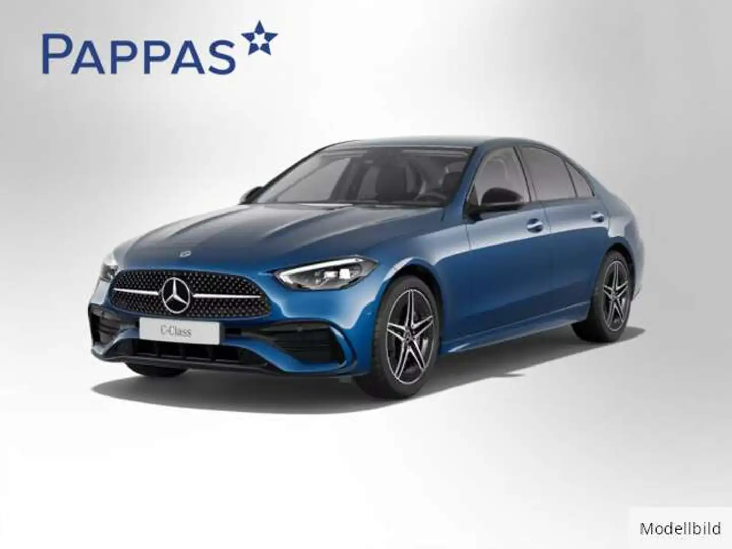 Mercedes-Benz C 220 d 4MATIC LED Navi Cam Keyl PTS SHZ Blau - 1