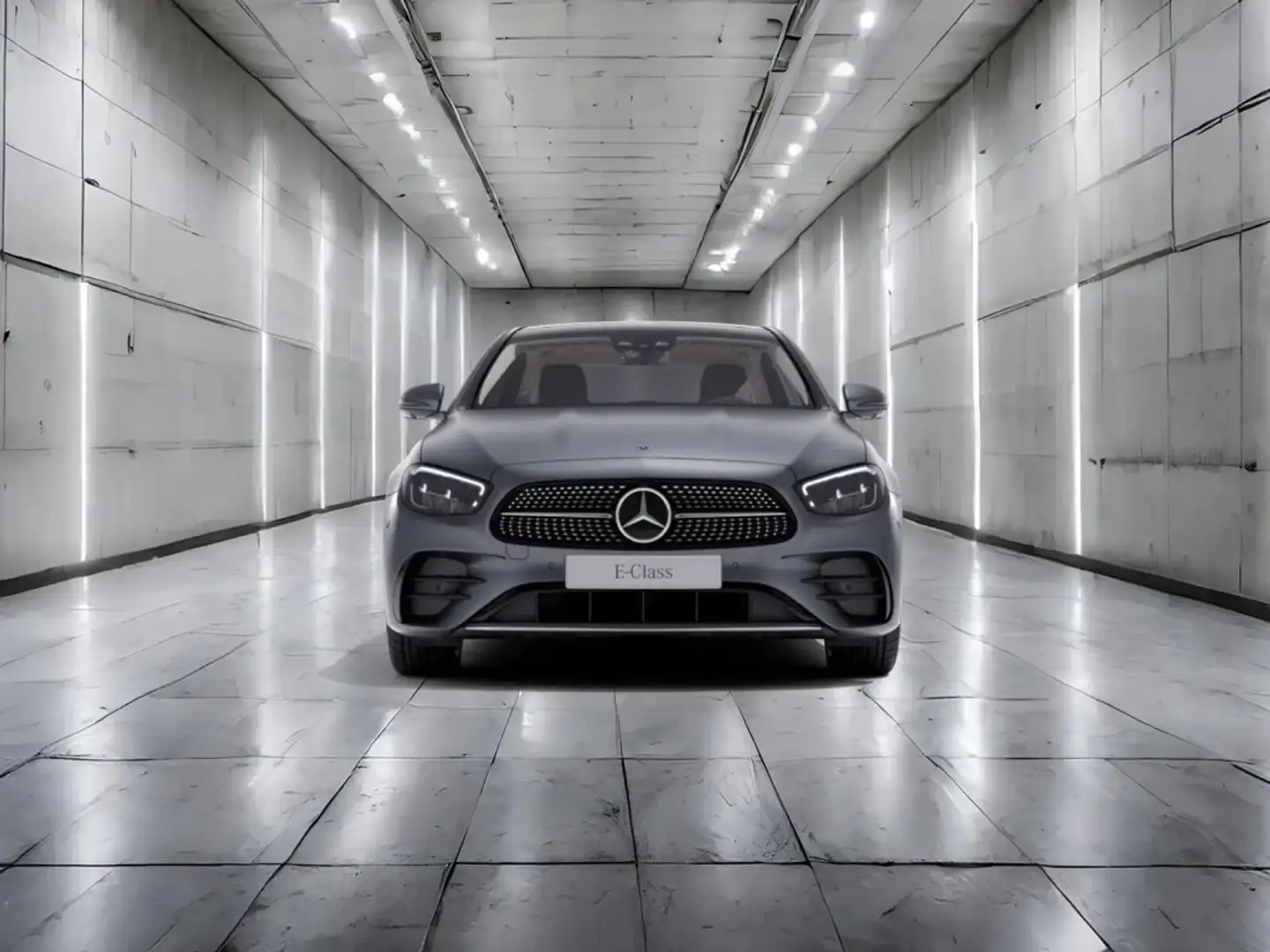 Mercedes-Benz E 300 de 4M AMG+PANO+AHK+360KAM+SITZKLIMA+HEADUP Grau - 2