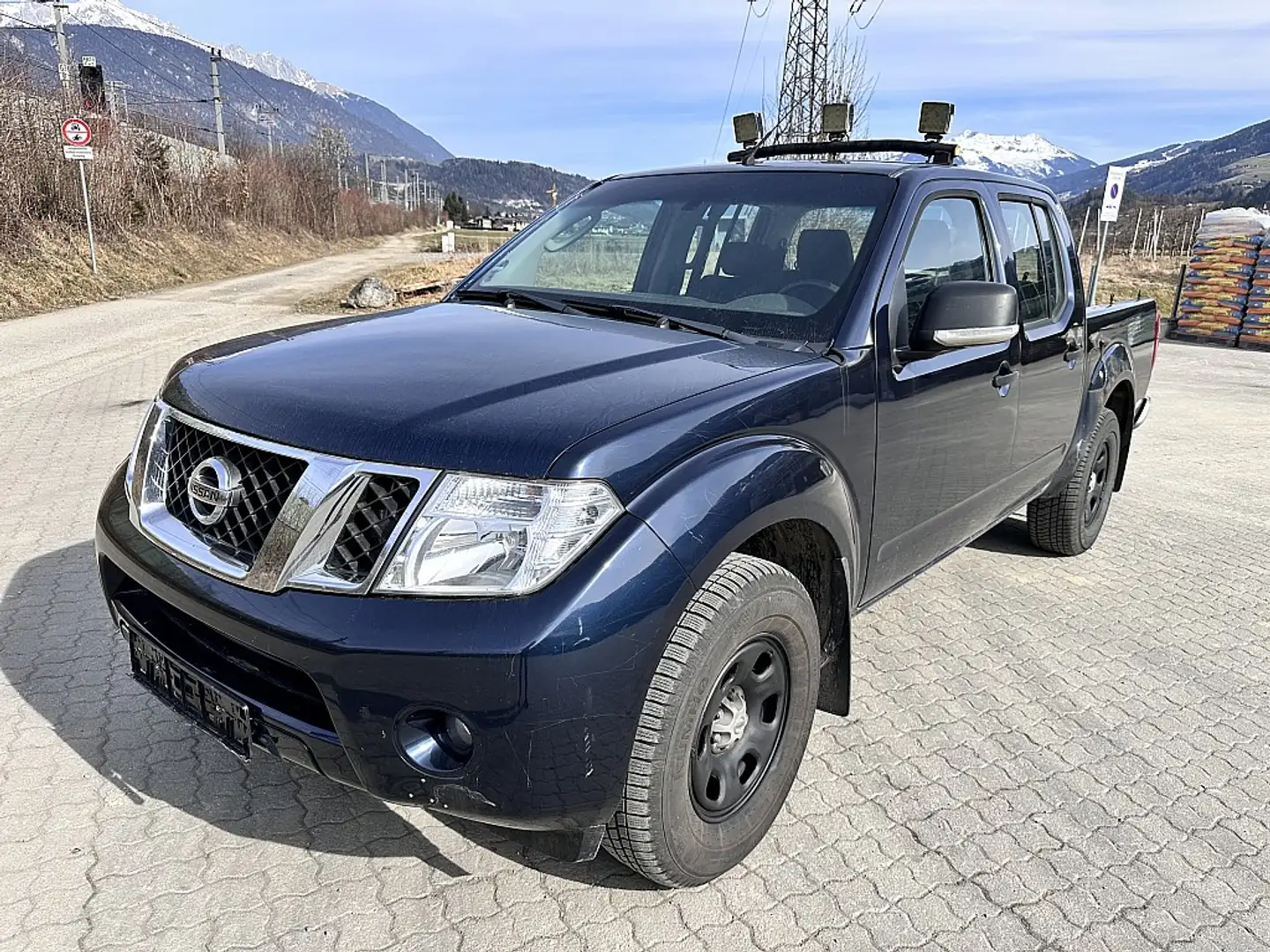 Nissan Navara Double Cab XE 2,5 16V 4x4 Azul - 1