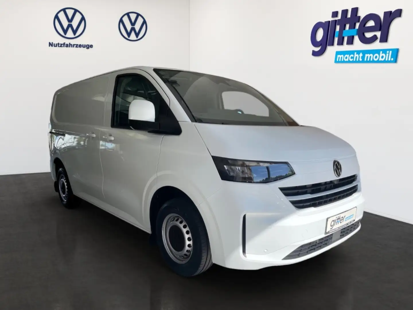 Volkswagen Transporter Kasten 2.0 TDI 81 kW AHK Digitales Cockpit LED ACC Weiß - 2
