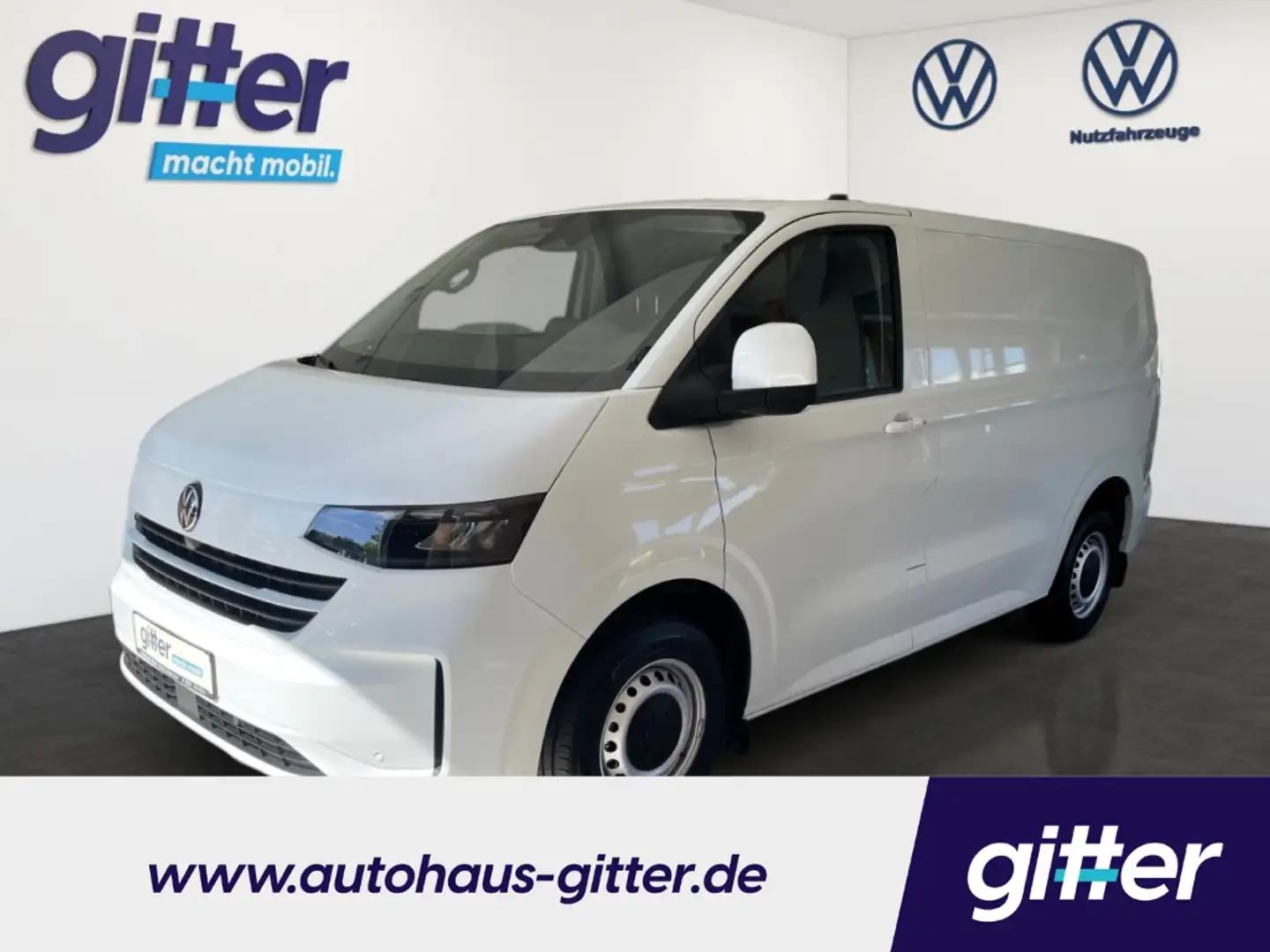 Volkswagen Transporter Kasten 2.0 TDI 81 kW AHK Digitales Cockpit LED ACC Weiß - 1
