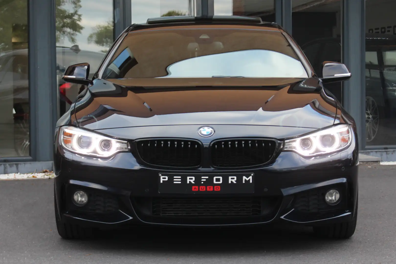 BMW 428 BMW 428i M-PACK*245PK*OPEN DAK*CAM + 1J GRNT Noir - 2