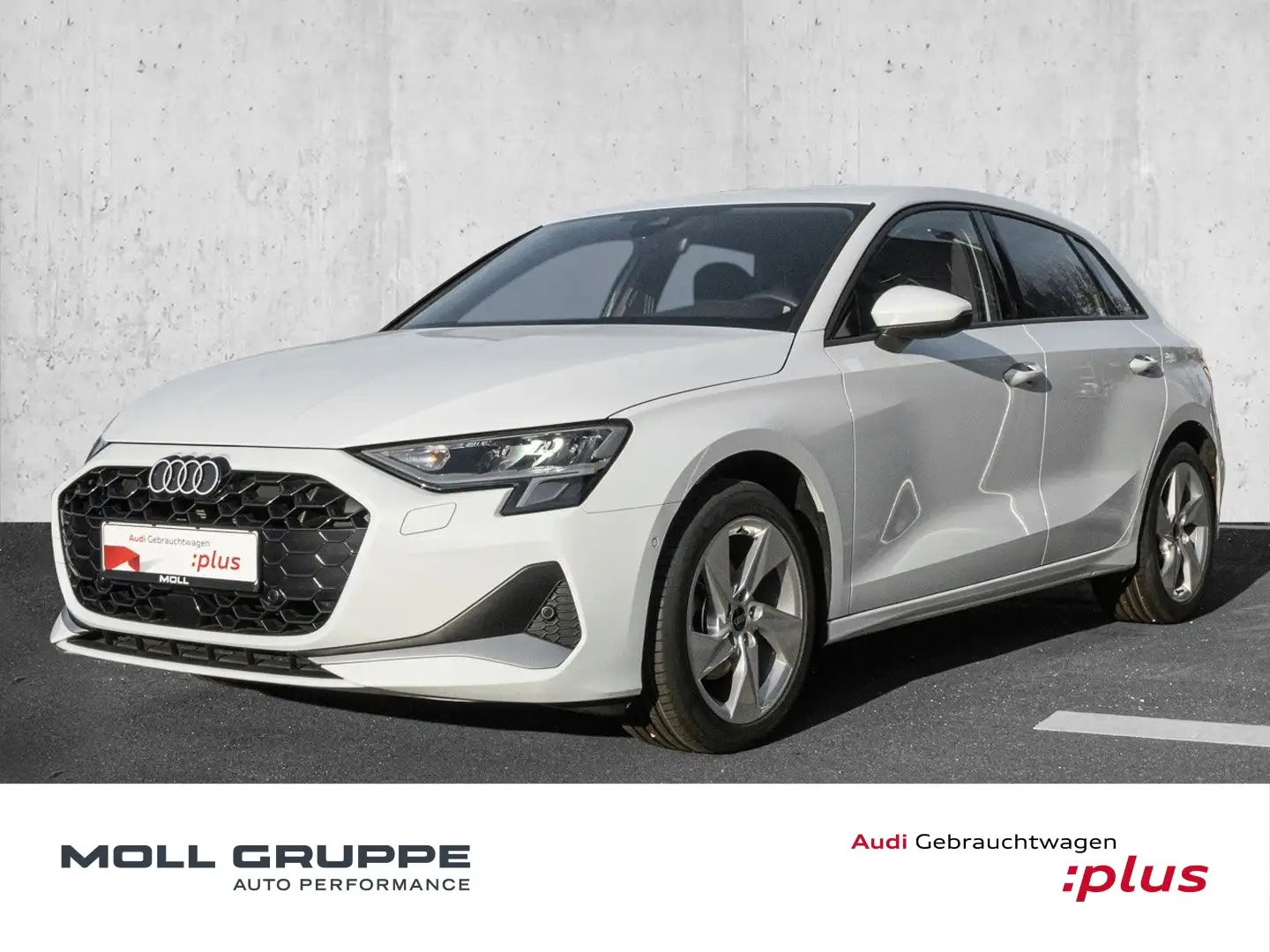 Audi A3 Sportback 35 TFSI S tronic advanced ACC AUT Weiß - 1