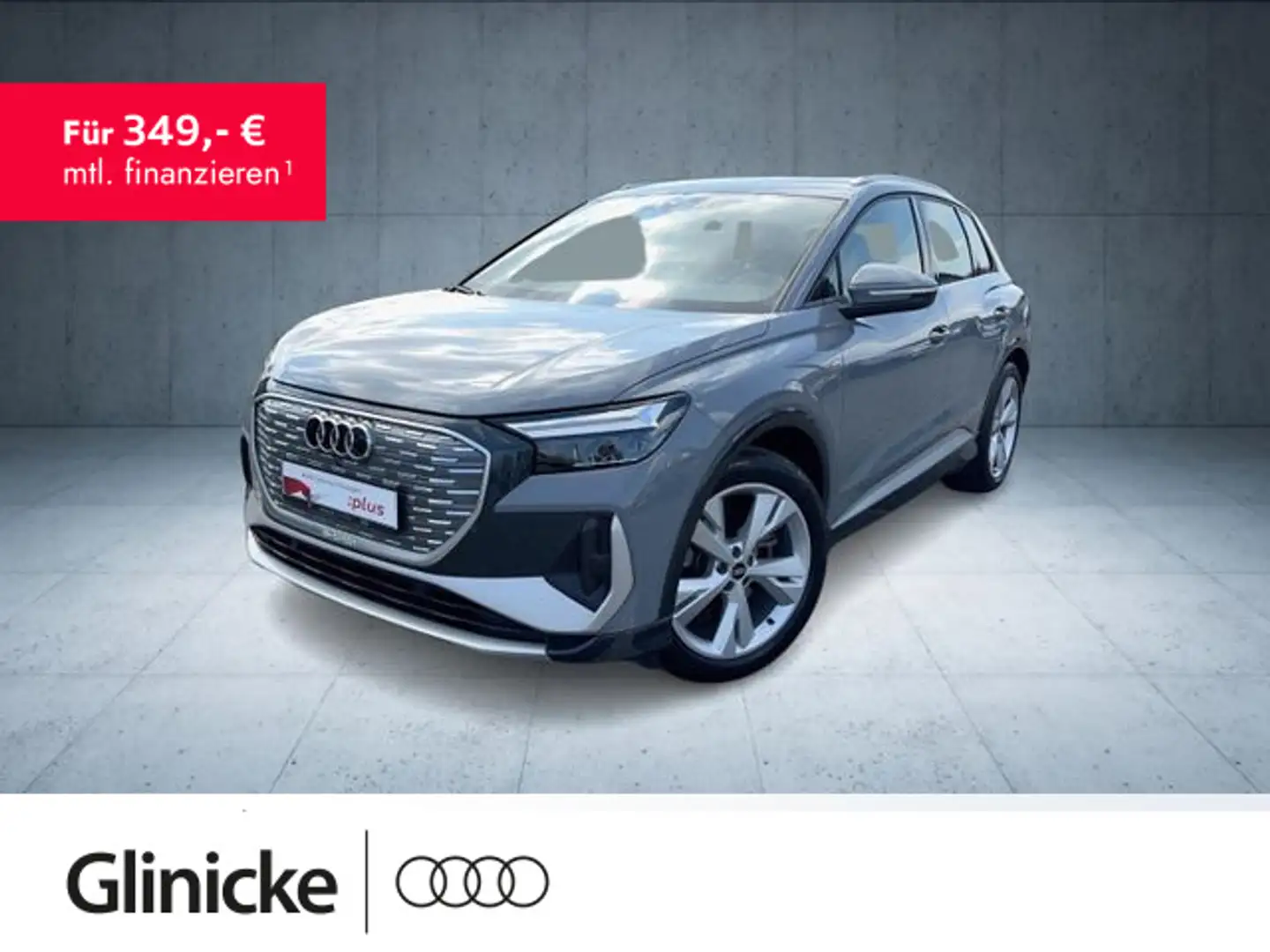 Audi Q4 e-tron S line 35 Nav/Assist/Temp/20''/AHZ/MMI Grau - 1