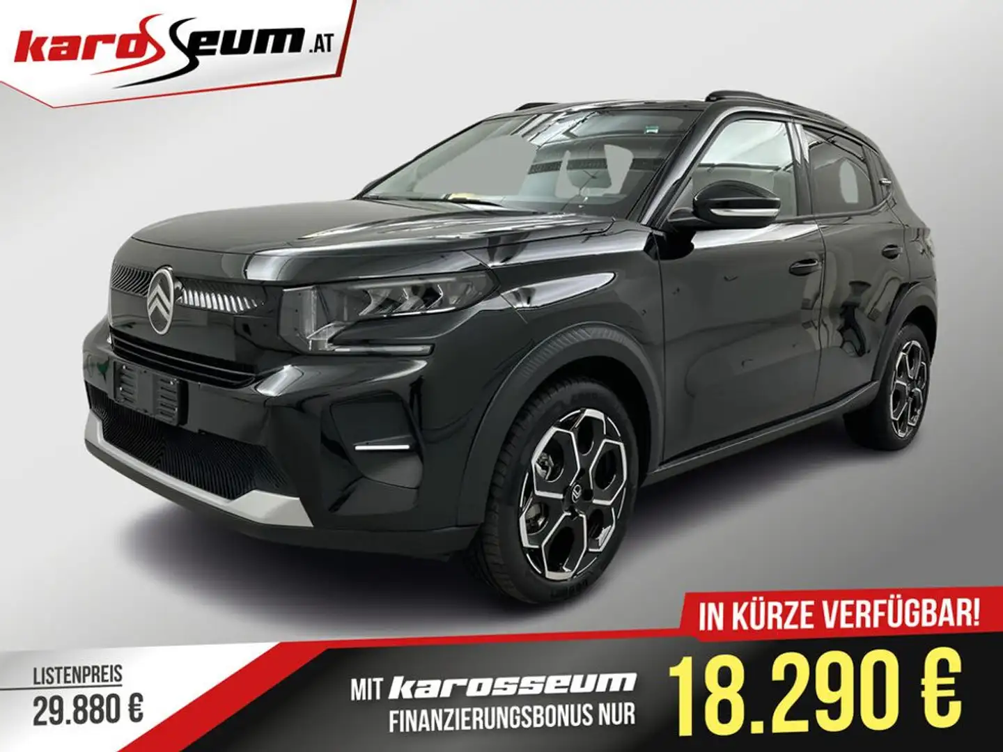 Citroen C3 e-46kWh *HEAD-UP*RFK*TOUCH*3D-NAVI*VKZ* Schwarz - 1