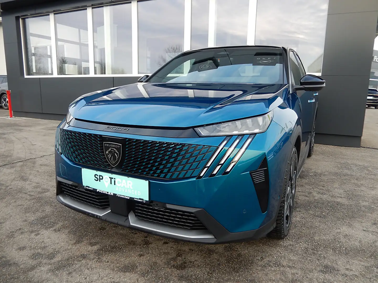 Peugeot 3008 (Verkauft) Hybrid 136 E-DCS6 GT Aut. Blau - 1