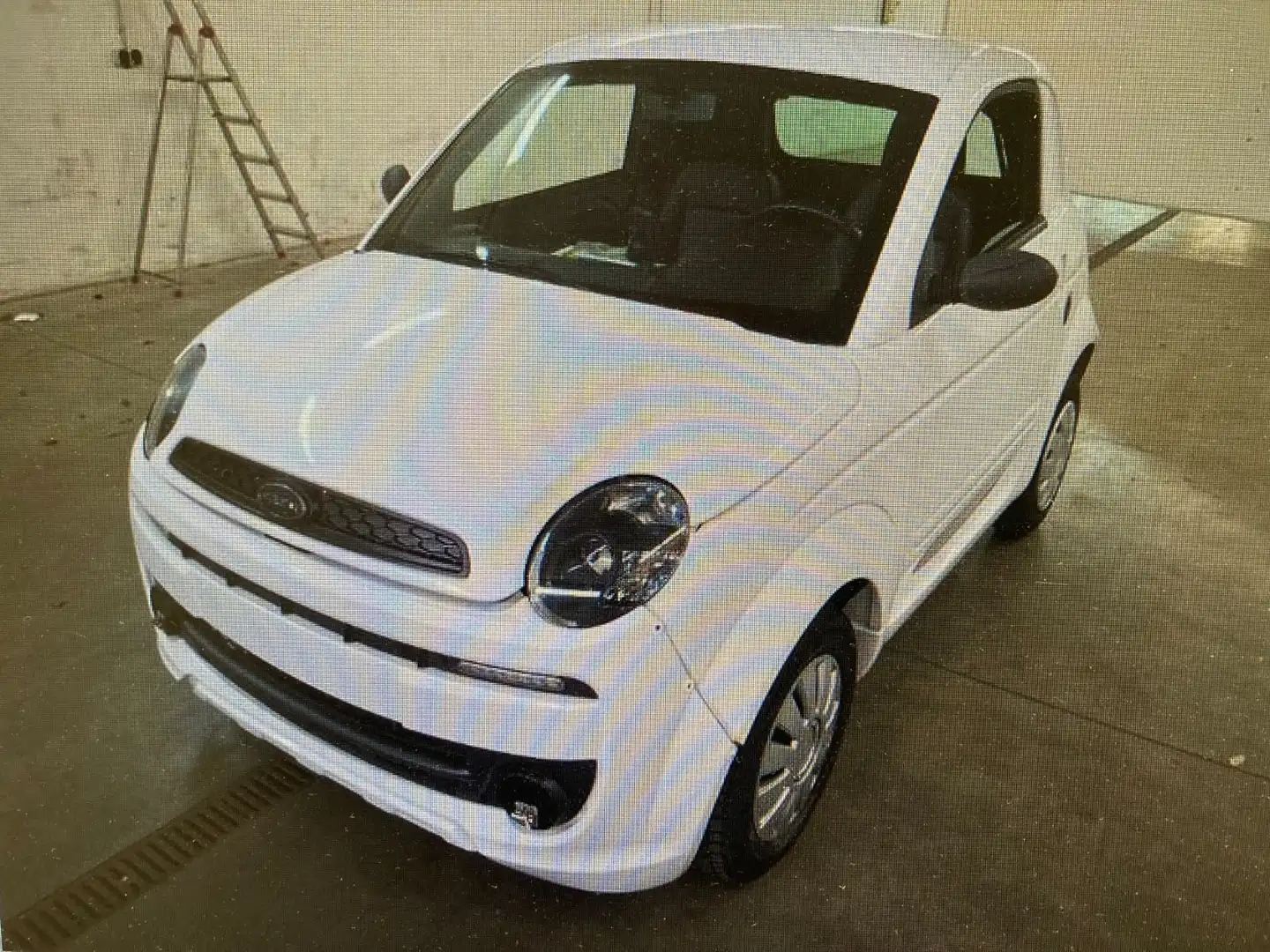 Microcar Due -45KM/H-Fahrzeug-Leder-Allwetterreifen-Autom. Weiß - 2