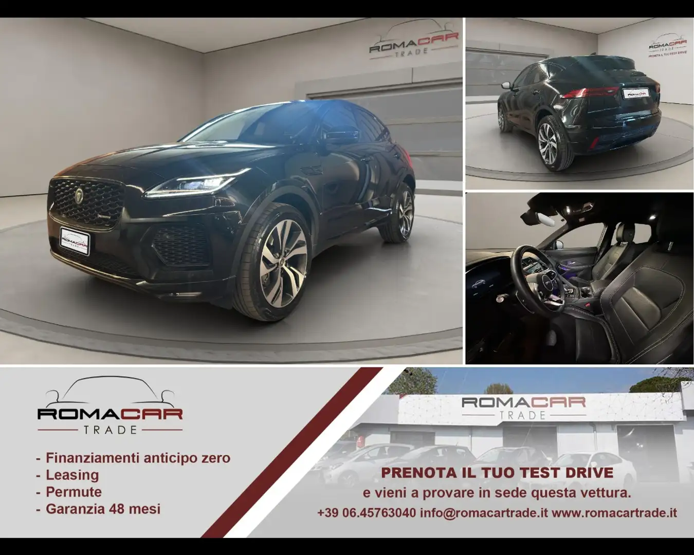 Jaguar E-Pace (X540) - E-Pace 2.0D I4 163 CV AWD Auto R-Dynamic Noir - 1