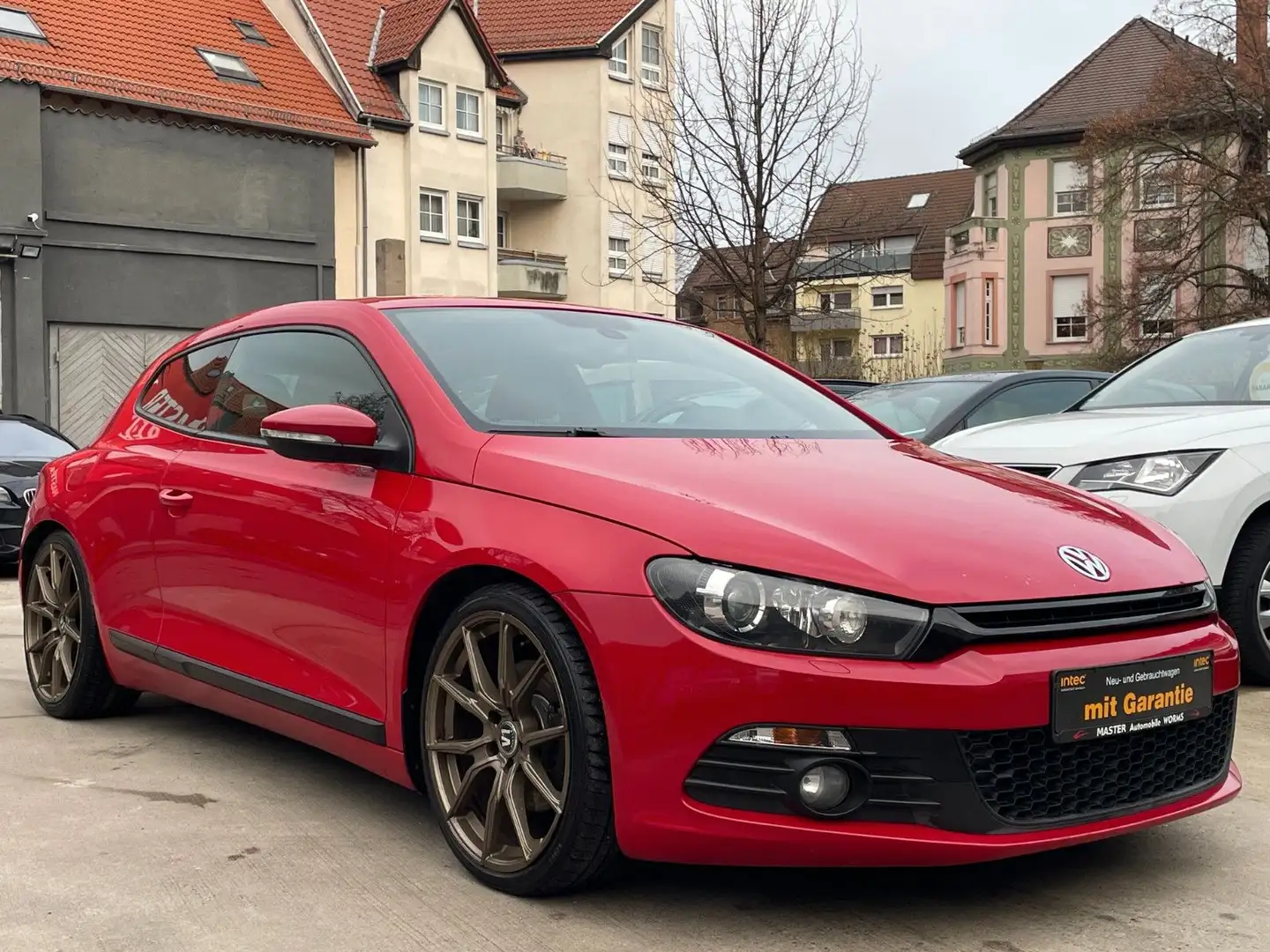 Volkswagen Scirocco 2.0 TSI  *AUTOMATIK*200 PS*NAVI*PDC Rot - 2