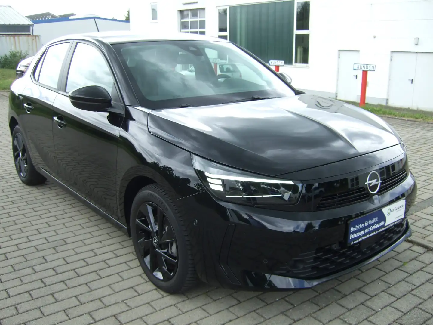 Opel Corsa nur 3785 km, RFK, SH, Klima, Allwetter, PDC v+h, Noir - 2