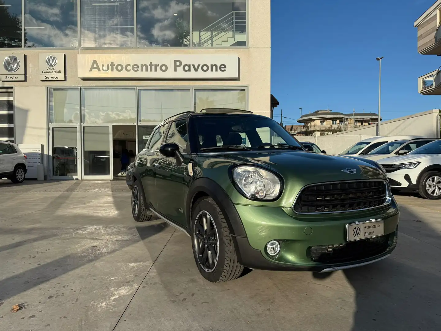 MINI Cooper D Countryman 2.0 all4 Park Lane- auto E6 -Tetto-Pelle- Verde - 1