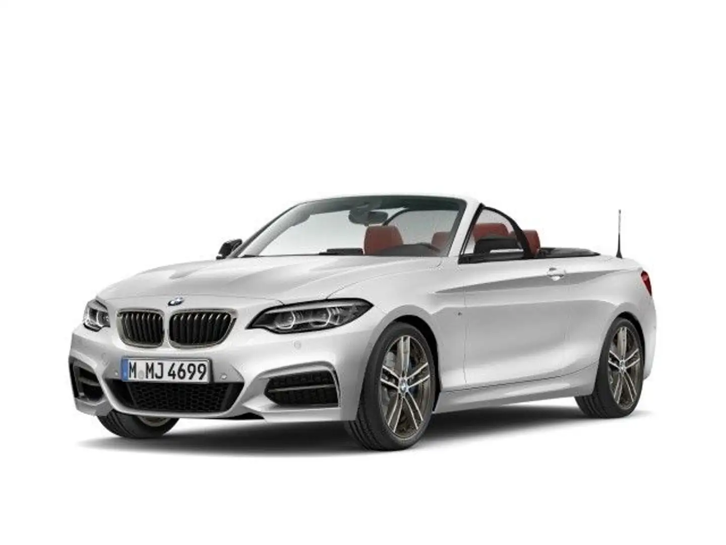 BMW 240 xDrive Cabrio Navi Prof. Head UP Rückfahrk Weiß - 1