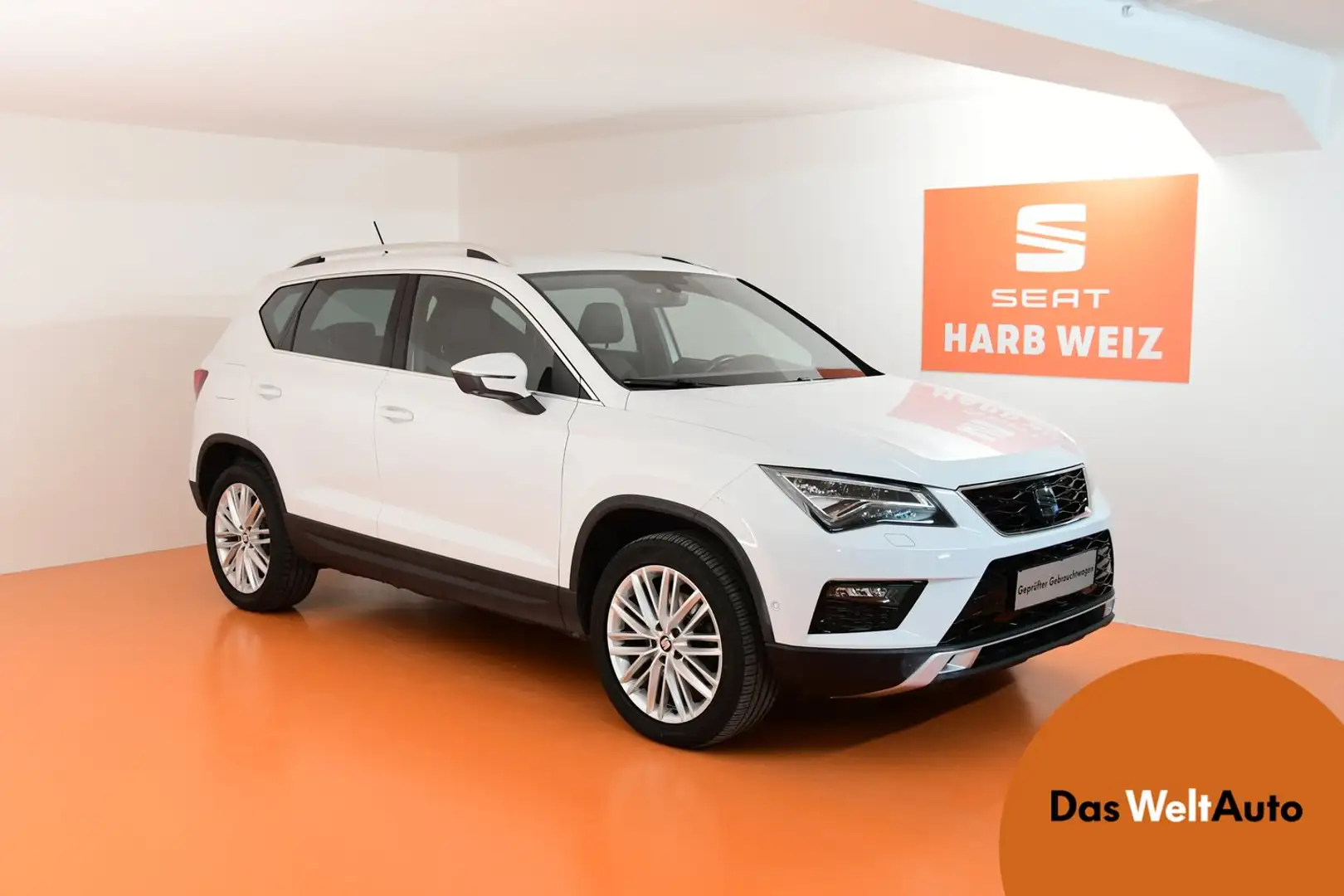 SEAT Ateca Xcellence 1.4 TSI ACT DSG 4Drive Weiß - 1