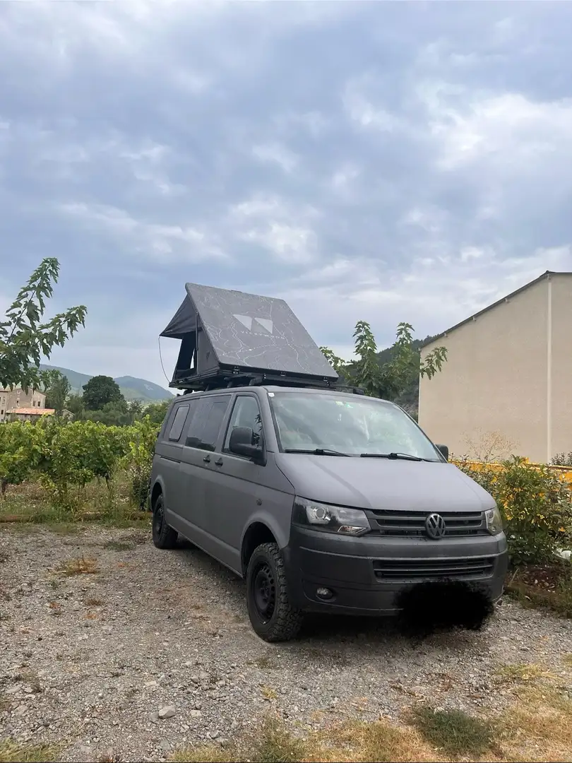 Volkswagen T5 4 Motion 2,5 TDI „Seikel“ Gris - 1