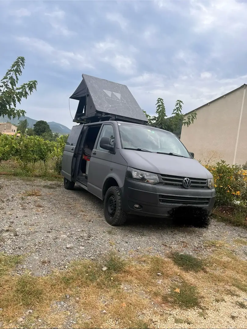Volkswagen T5 4 Motion 2,5 TDI „Seikel“ Gris - 2