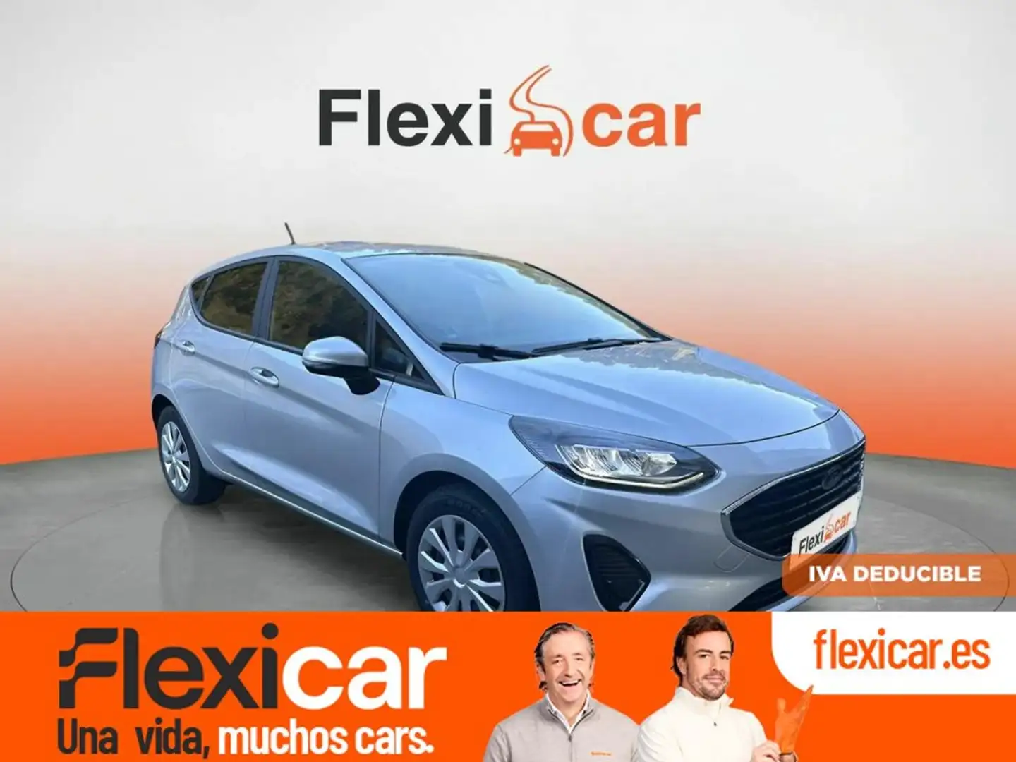 Ford Fiesta 1.1 Ti-VCT Trend Gris - 1