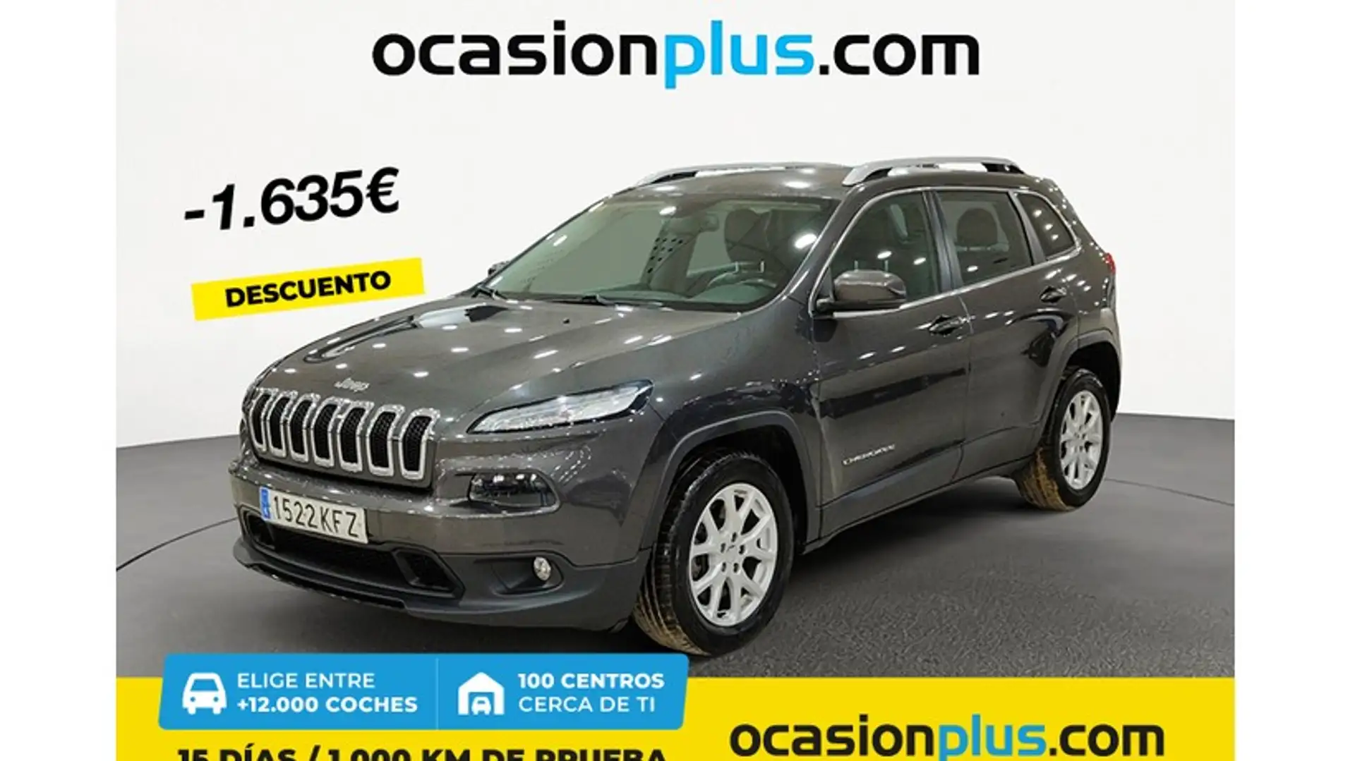 Jeep Cherokee 2.0D Longitude 4x2 103kW Gris - 1