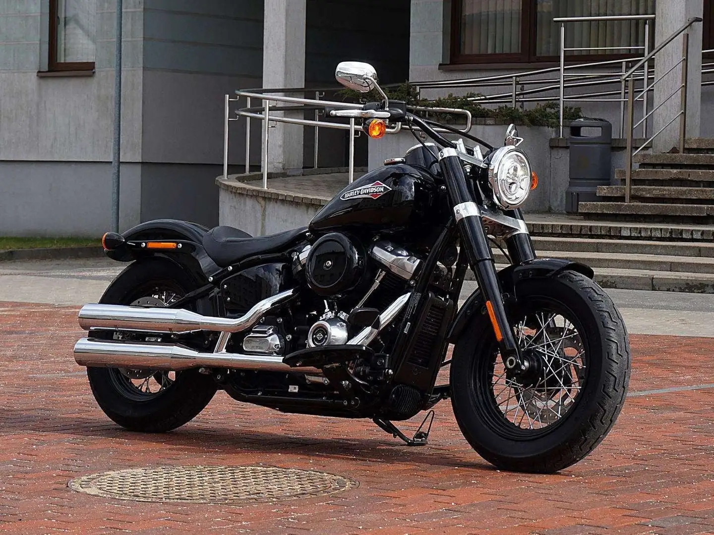 Harley-Davidson Softail Slim FLSL M8 107cui Negru - 1
