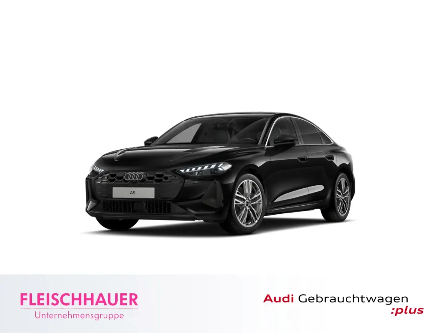Audi A5 Lim 2.0 TFSI quattro LED+ACC+TECH-PAKET+NAVI+RFK+D Schwarz - 2