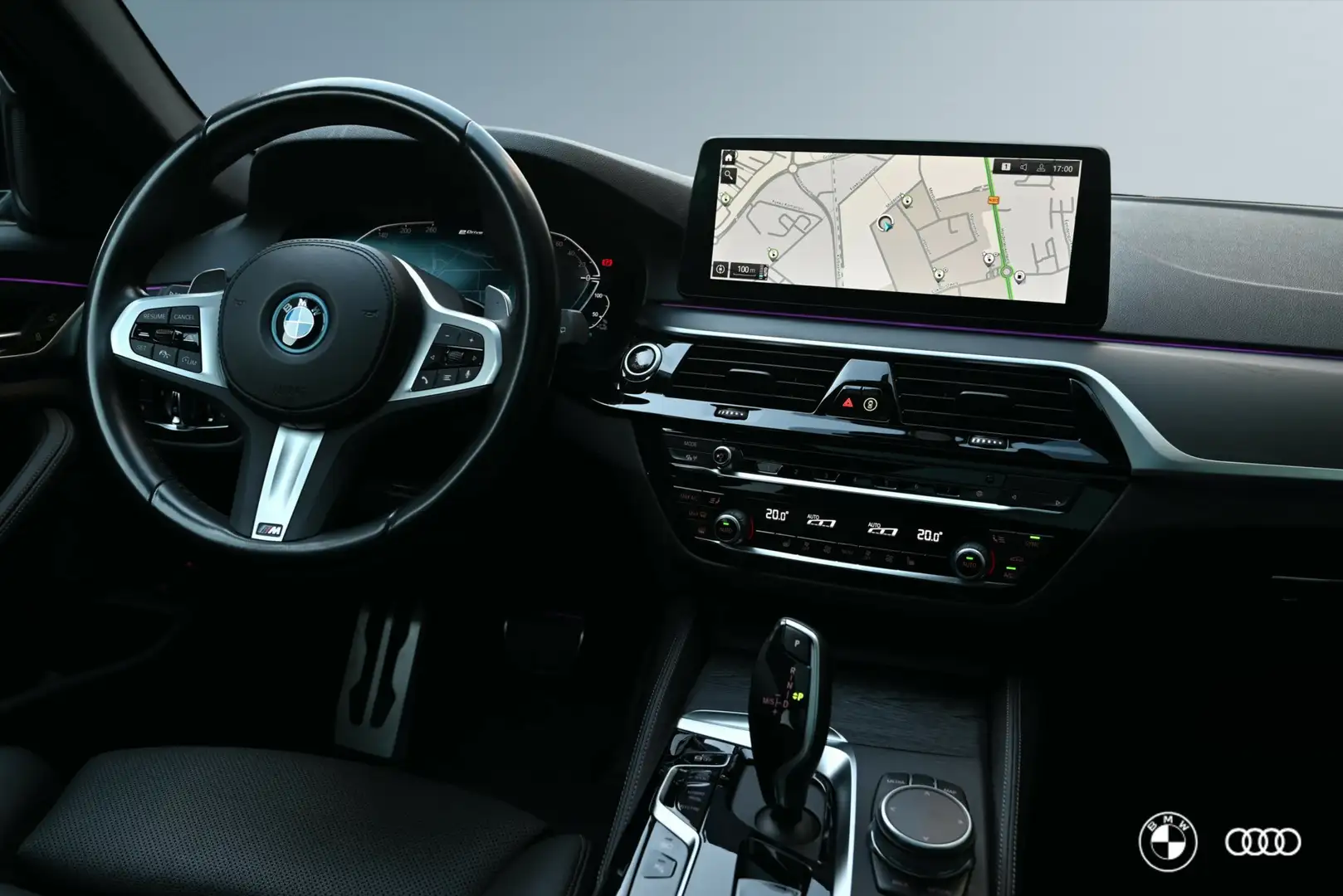 BMW 530 E xDrive M SPORT | PANODAK | ACC | VOLLEDER | DAB+ Černá - 2