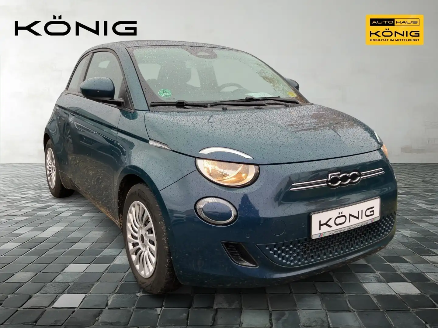 Fiat 500e MY23 118PS 42kWh KLIMA*CARPLAY*TEMPOMAT*DAB Grün - 2