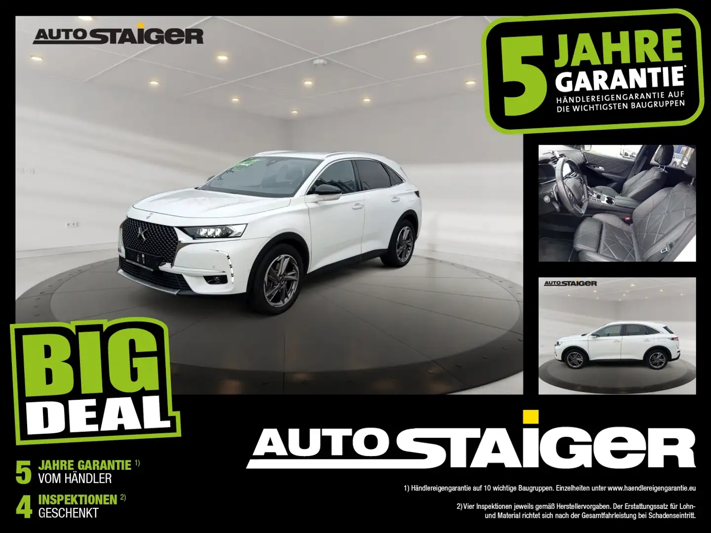 DS Automobiles DS 7 Crossback DS7 Crossback E-Tense Rivoli Leder*Navi* Weiß - 1