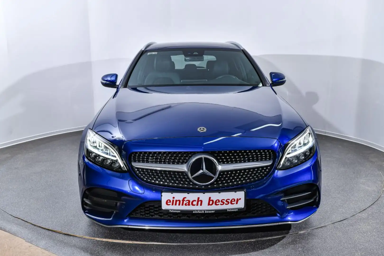 Mercedes-Benz C 200 T 9G-TRONIC AMG Line Blau - 2