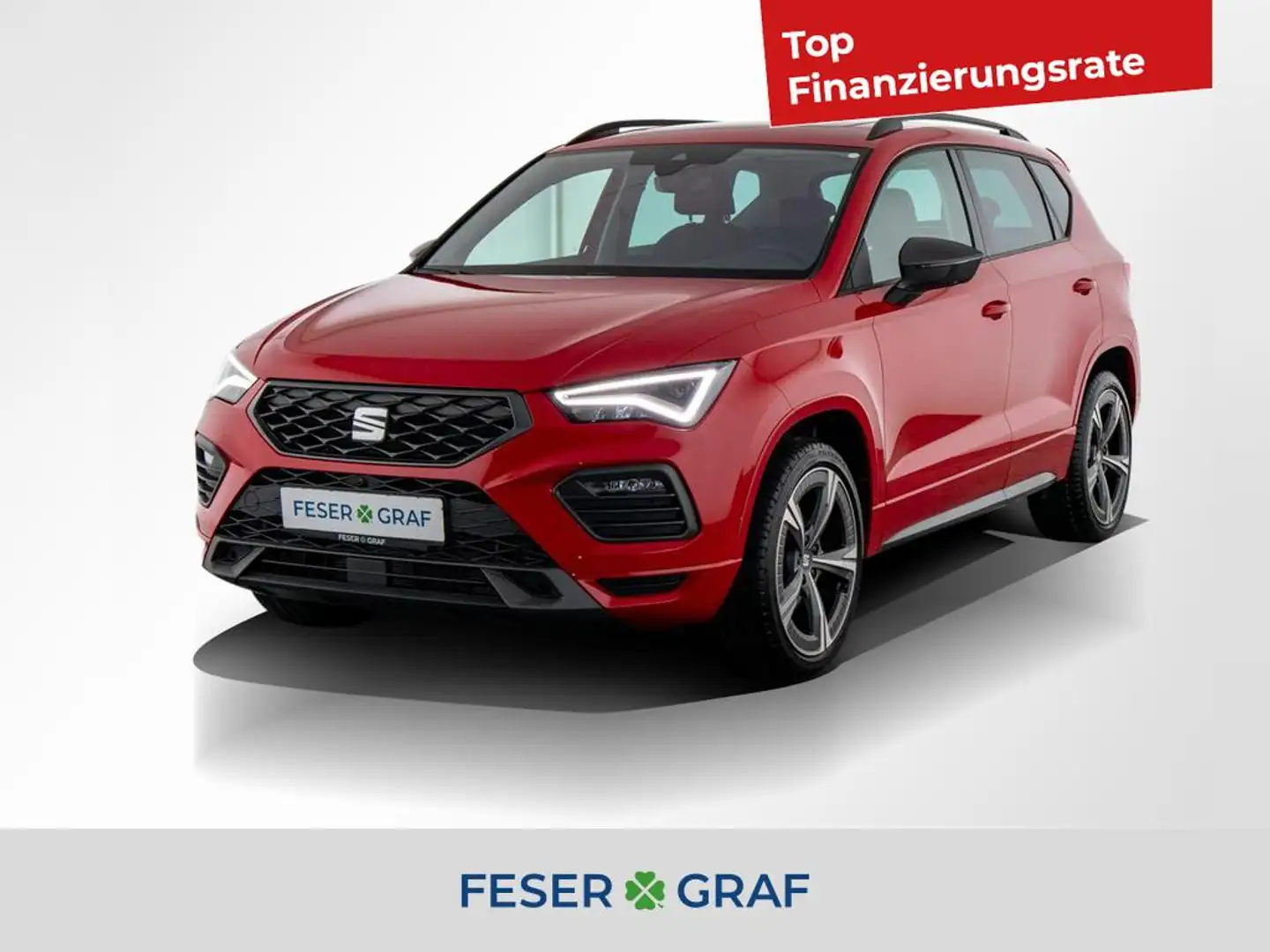 SEAT Ateca 1.5 TSI FR DSG LED / DAB / PDC / Kamera / Navigati Rot - 1