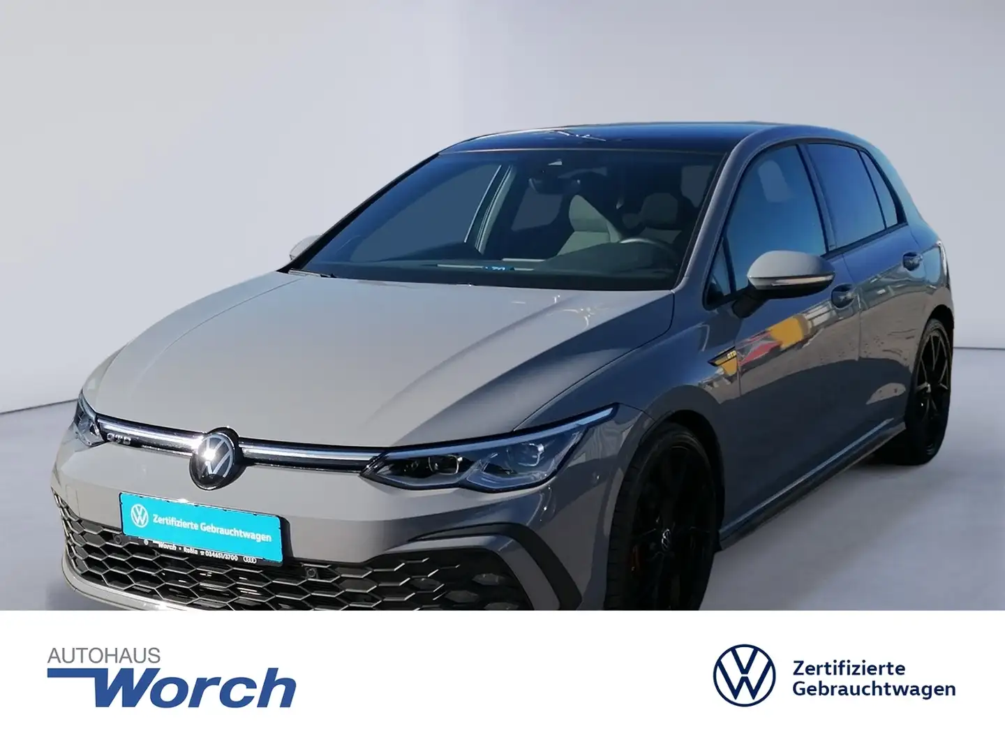 Volkswagen Golf VIII GTD DSG KAMERA+PANO+HARMAN-KARDON Grau - 1