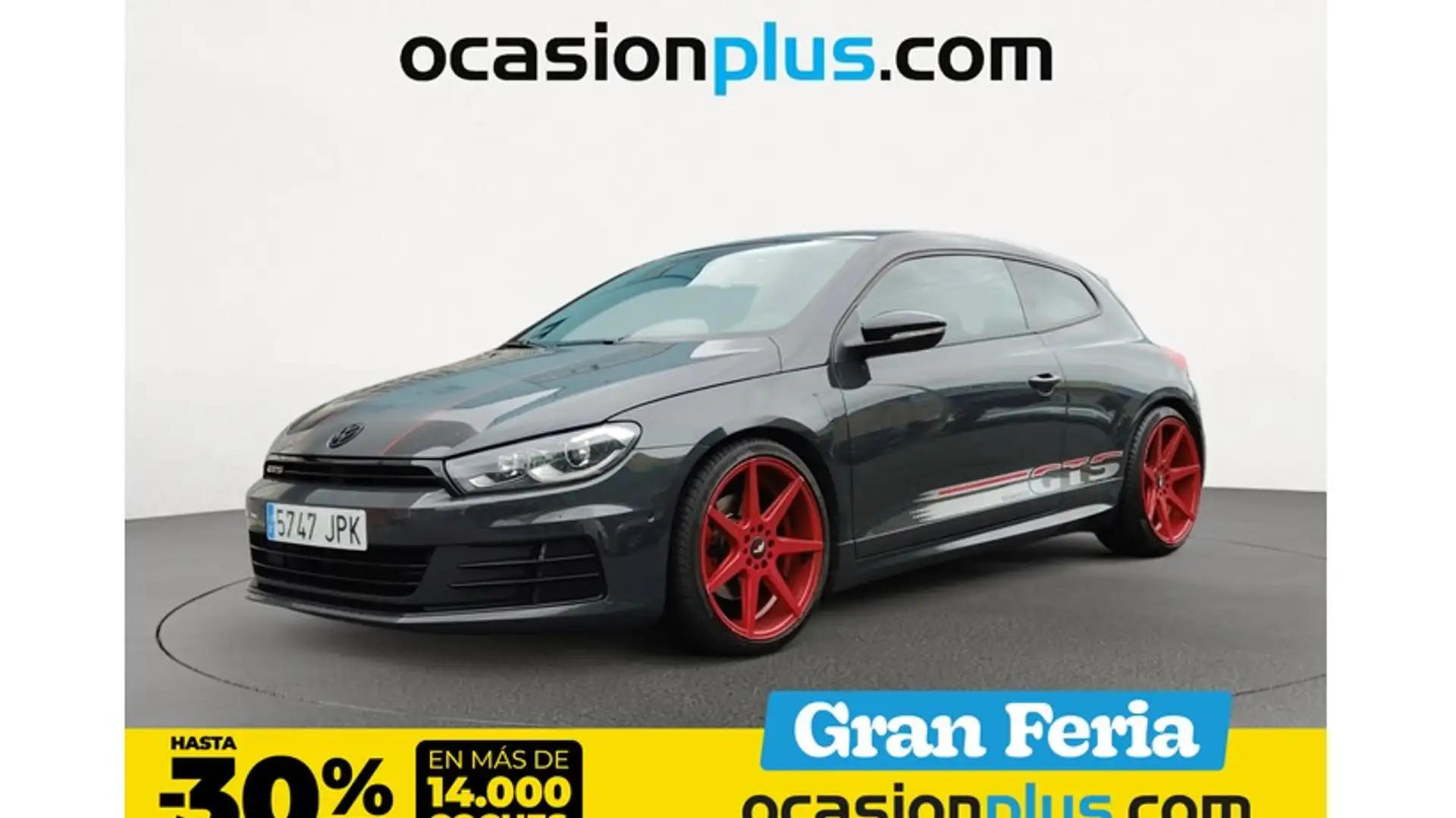Volkswagen Scirocco 2.0 TSI GTS DSG 162kW Gris - 1