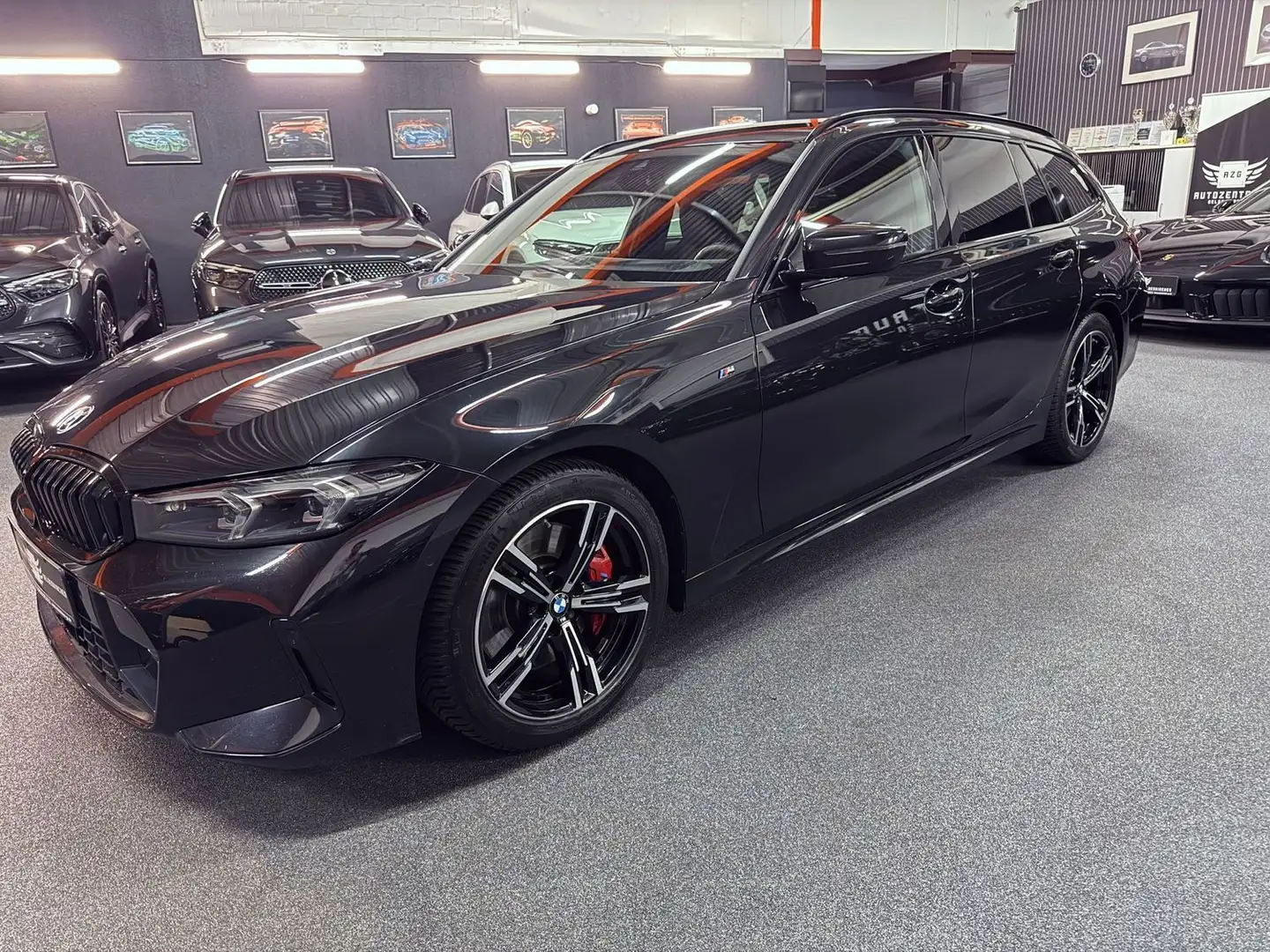 BMW 330 d touring M Sport PRO AERO/ACC/HUD/AHK/LED/L Schwarz - 2