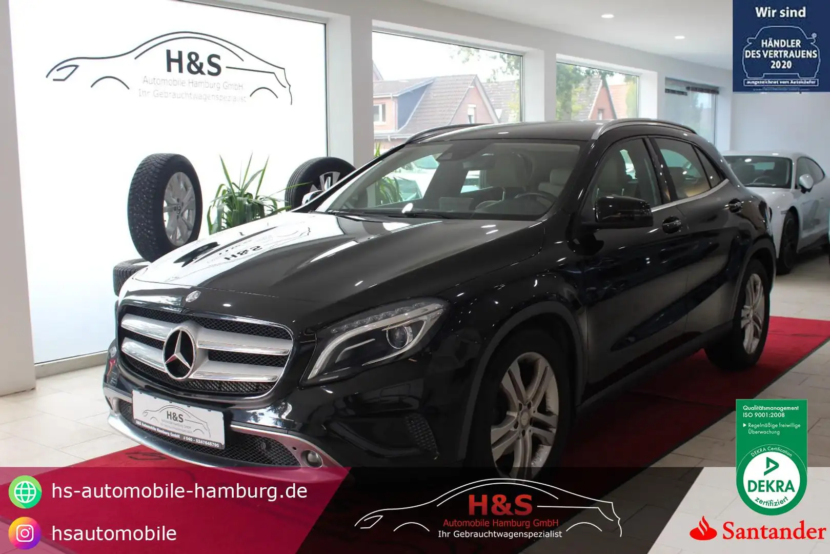 Mercedes-Benz GLA 200 CDI Urban *AHK*STANDHEIZUNG*NAVI*SITZHEIZUNG* Schwarz - 1