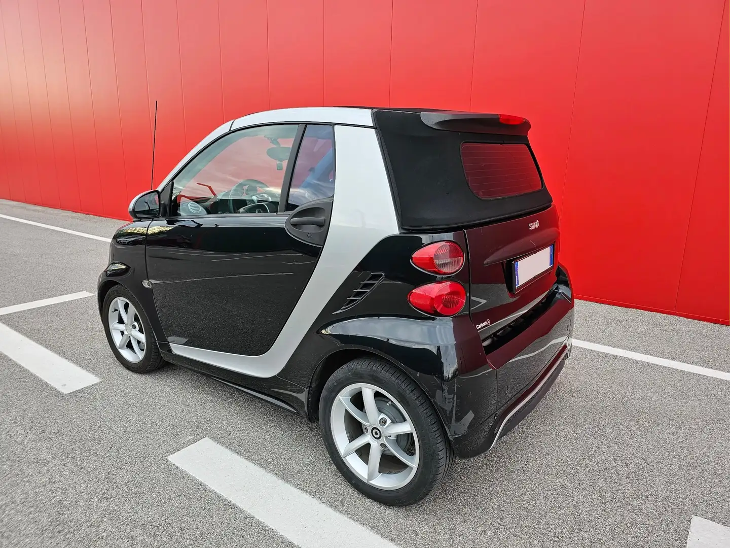 smart forTwo Fortwo Cabrio 1.0 Pulse 84cv Nero - 2