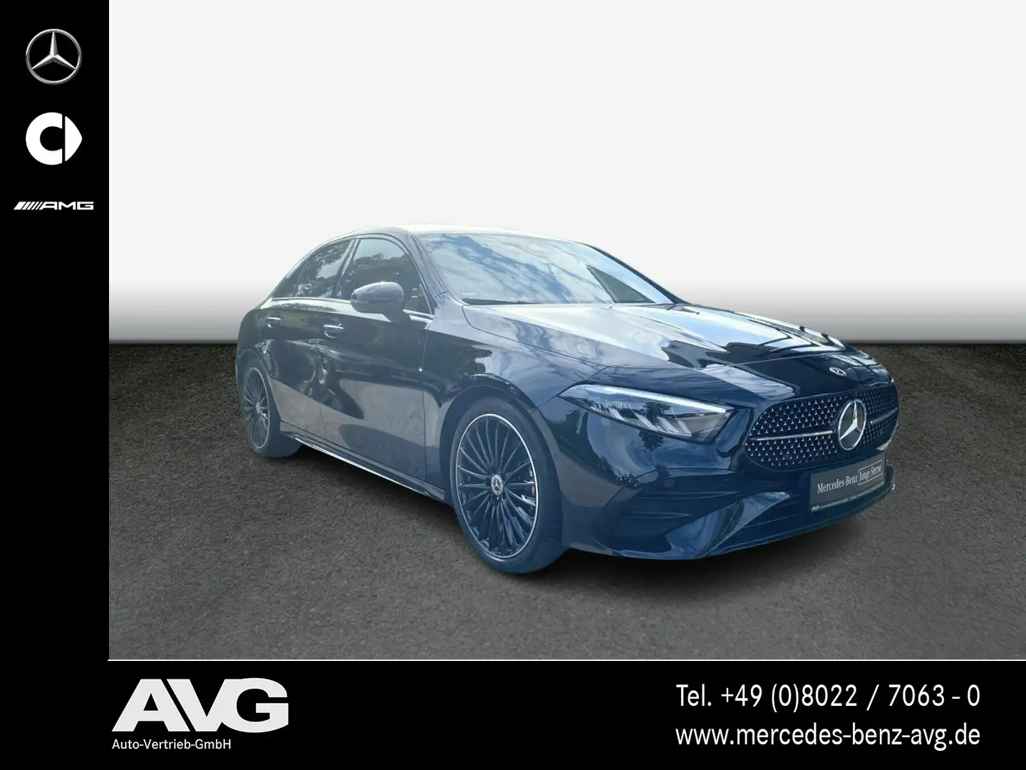 Mercedes-Benz A 220 A 220 d LIMO AMG-Adv. Night 19" MBUX Kamera Ambi Schwarz - 2