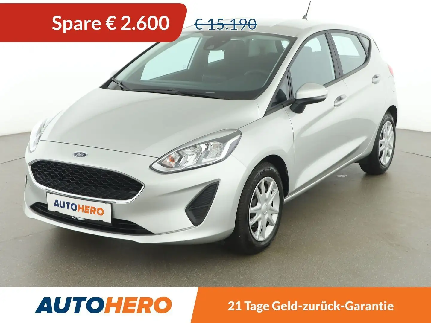 Ford Fiesta 1.0 EcoBoost Trend *KLIMA*SPUR* Grau - 1