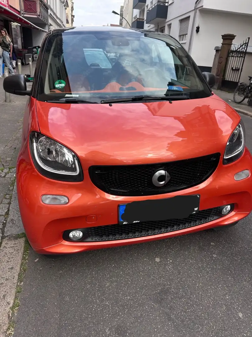 smart forTwo 0.9 Turbo Basis passion Orange - 1