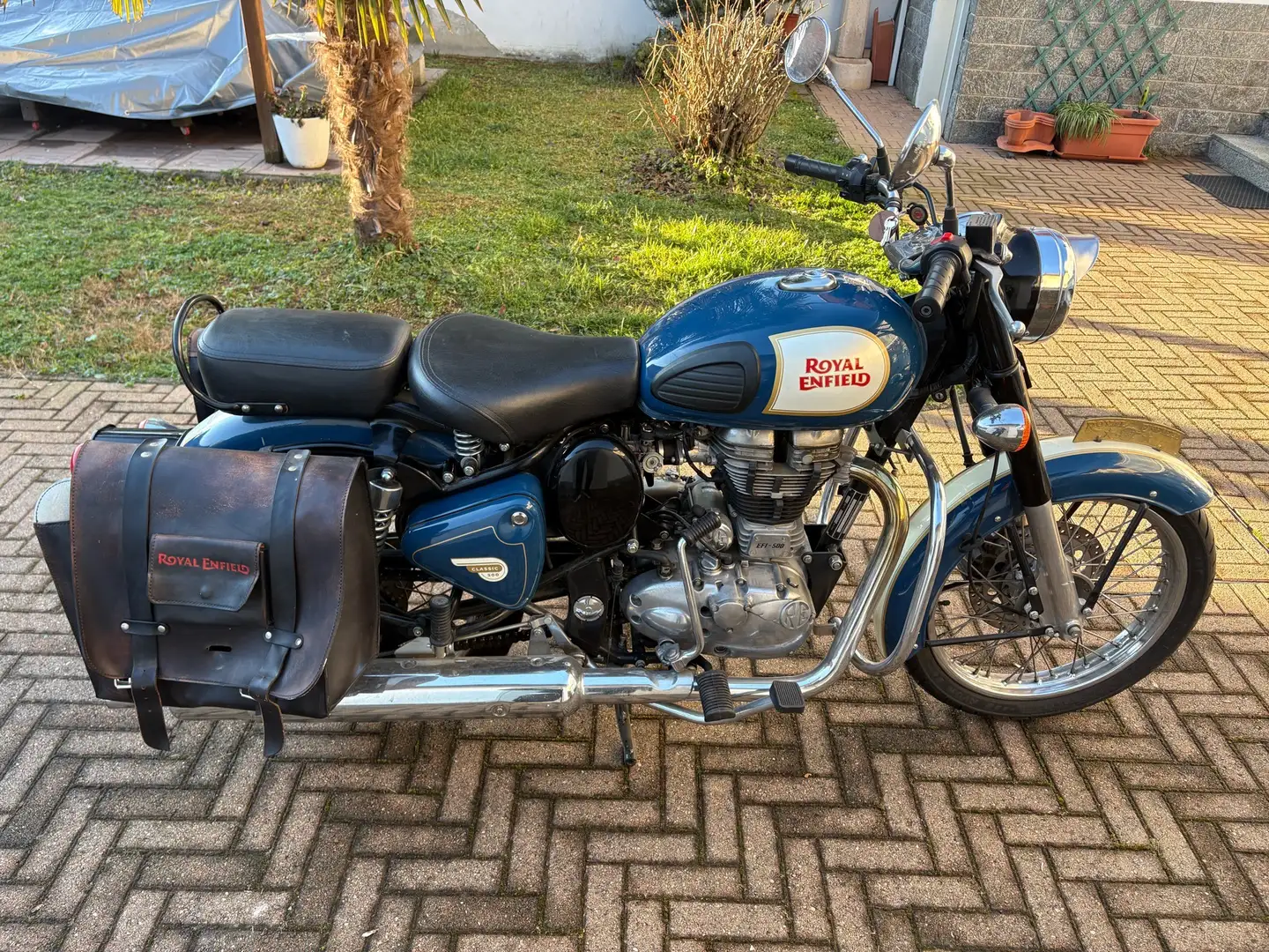 Royal Enfield Classic Bullet Classic 500 Lagoon Blue Albastru - 2