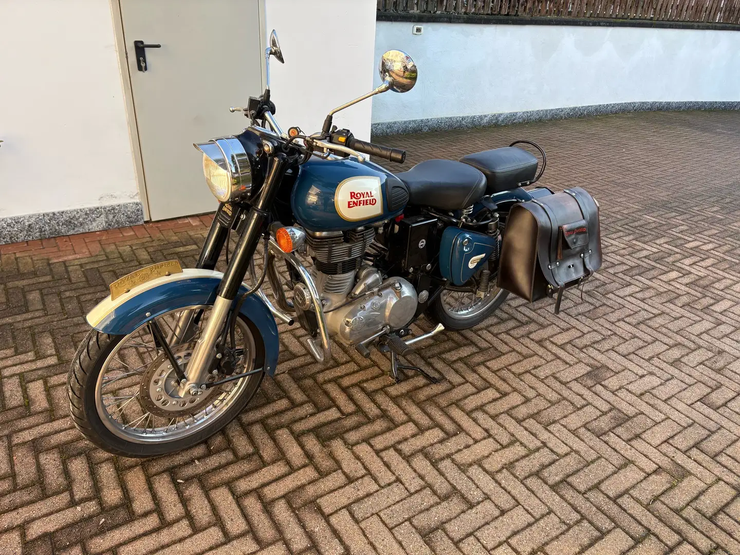 Royal Enfield Classic Bullet Classic 500 Lagoon Blue Albastru - 1