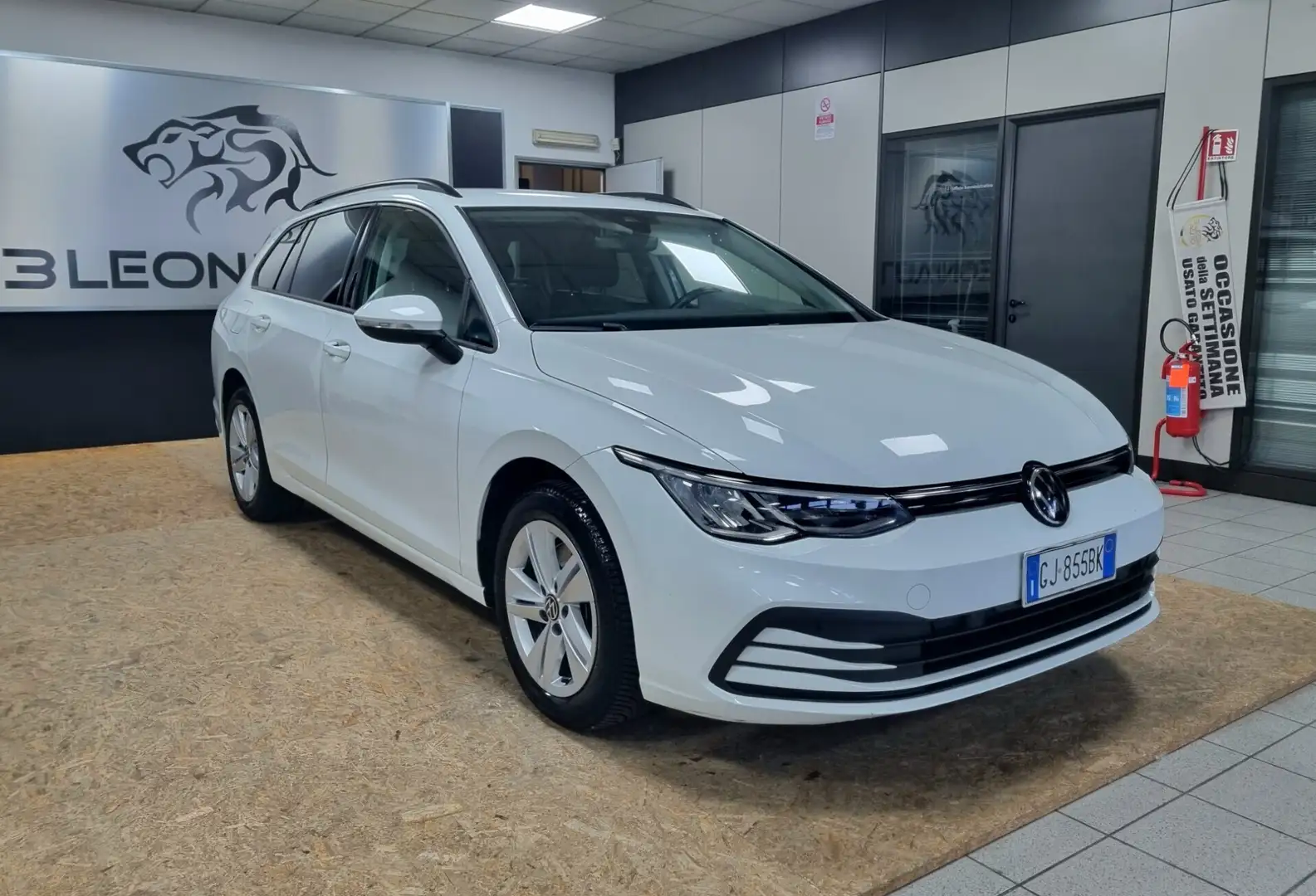 Volkswagen Golf Variant Golf Variant 2.0 TDI SCR Life Bianco - 2